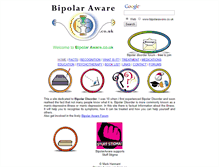 Tablet Screenshot of bipolaraware.co.uk